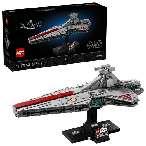 LEGO 75441 Star Wars Venator-Class Attack Cruiser, Construction Toy Lego