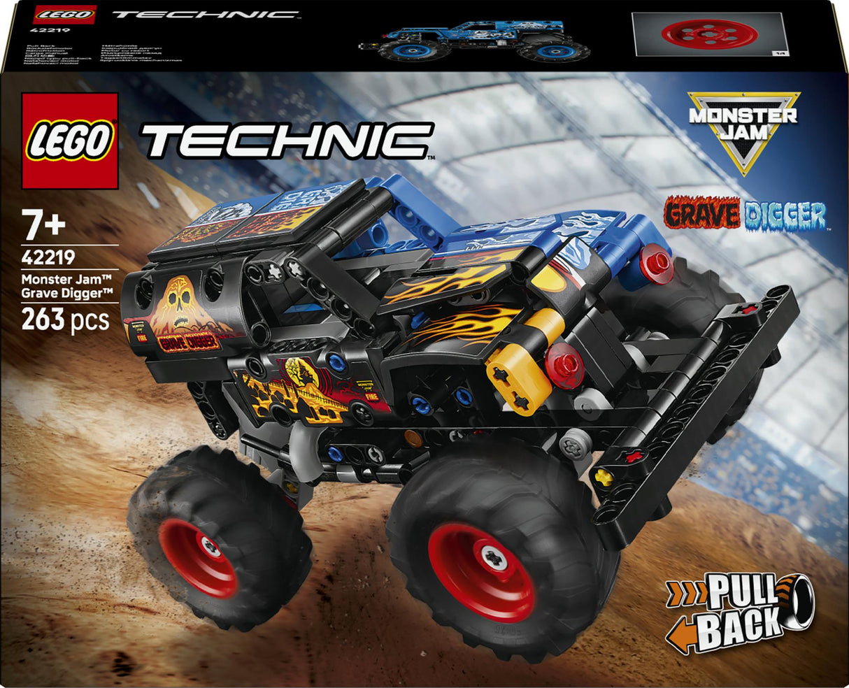 LEGO - Technic - Monster Jam™ Grave Digger™ Fire and Ice (42219) LEGO