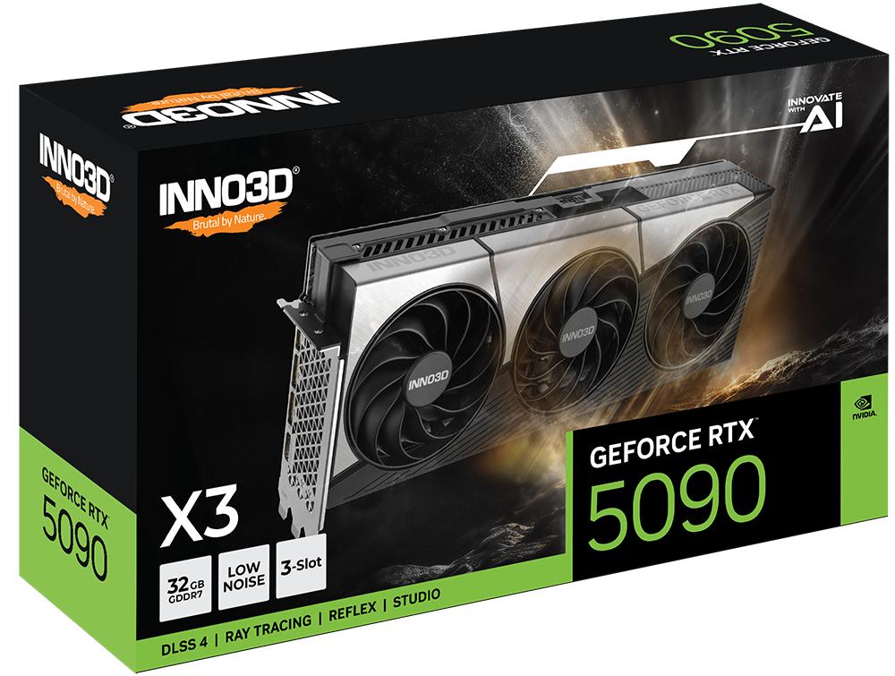 Inno3D GeForce RTX 5090 X3 32GB InnoVISION Multimedia Technologies