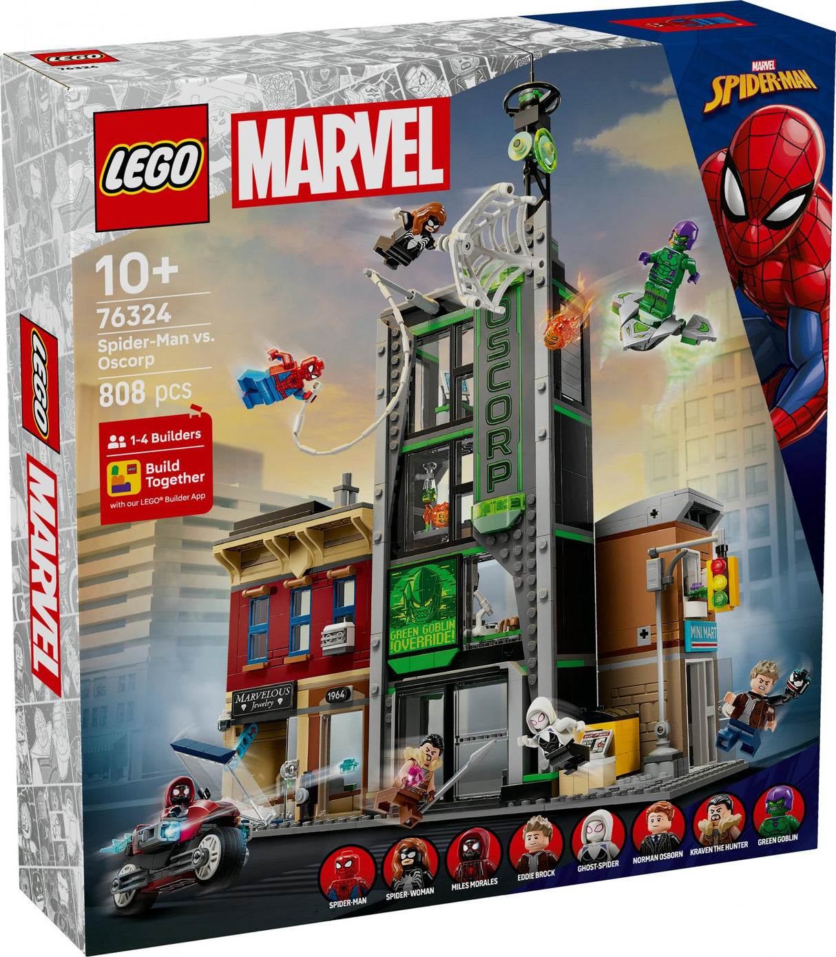 LEGO - Super Heroes - Spider-Man vs. Oscorp (76324) LEGO
