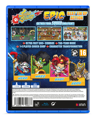 Jitsu Squad – PlayStation 4 – spilcover