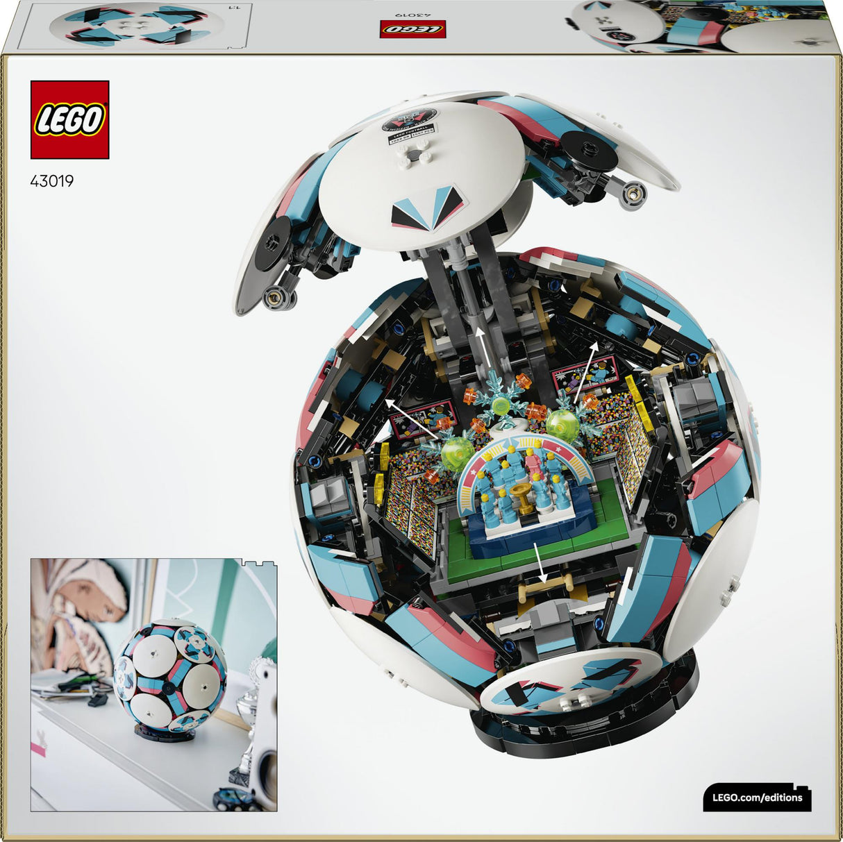 Lego – Ball with Stadium Inside (43019) LEGO