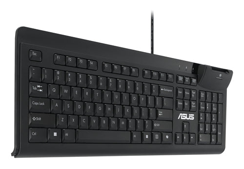 ASUS KU100 Smart Card USB-tastatur – set skråt forfra