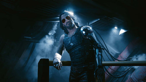 Cyberpunk 2077: Ultimate Edition – Nintendo Switch 2 – figur i spillet