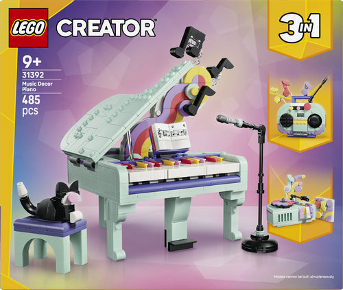LEGO Creator Musikpynt: Klaver med Kat Lego
