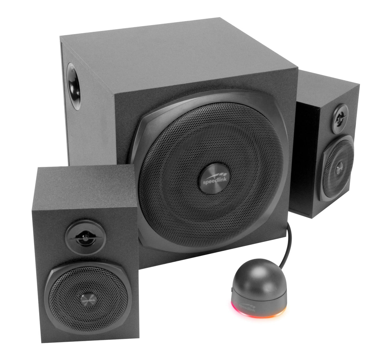 Speedlink - GRAVITY LT 2.1 Subwoofer System, black Speedlink