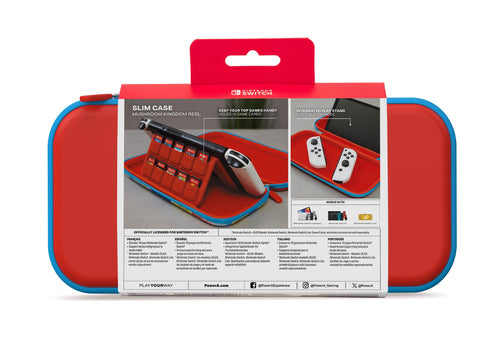 PowerA Slim Case – Photo Booth Mario – Nintendo Switch – produktbillede 13