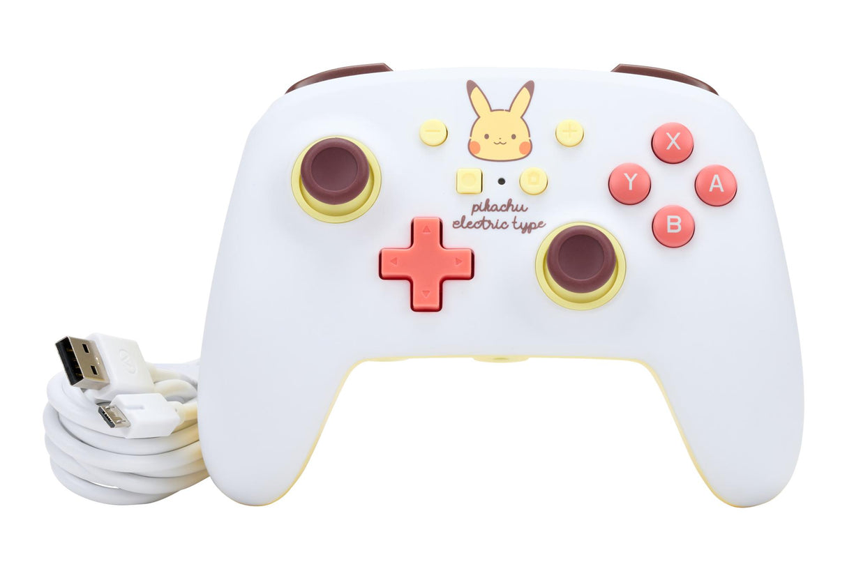 PowerA Enhanced Wired Controller för Nintendo Switch - Pikachu Electric-typ