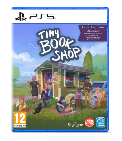 Tiny Bookshop – PlayStation 5 – spilomslag