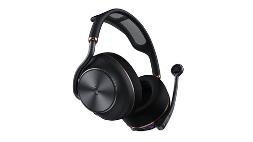 Turtle Beach Stealth Pro II – PC-headset, sort – Modsatte side med mikrofon