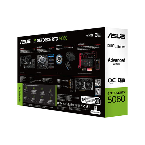 Asus GeForce RTX 5060 DUAL OC Edition Advanced 8GB