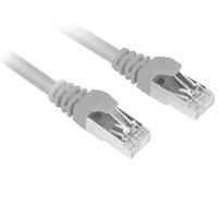 Gråt Sharkoon Cat.6 S/FTP patchkabel med RJ45-stik