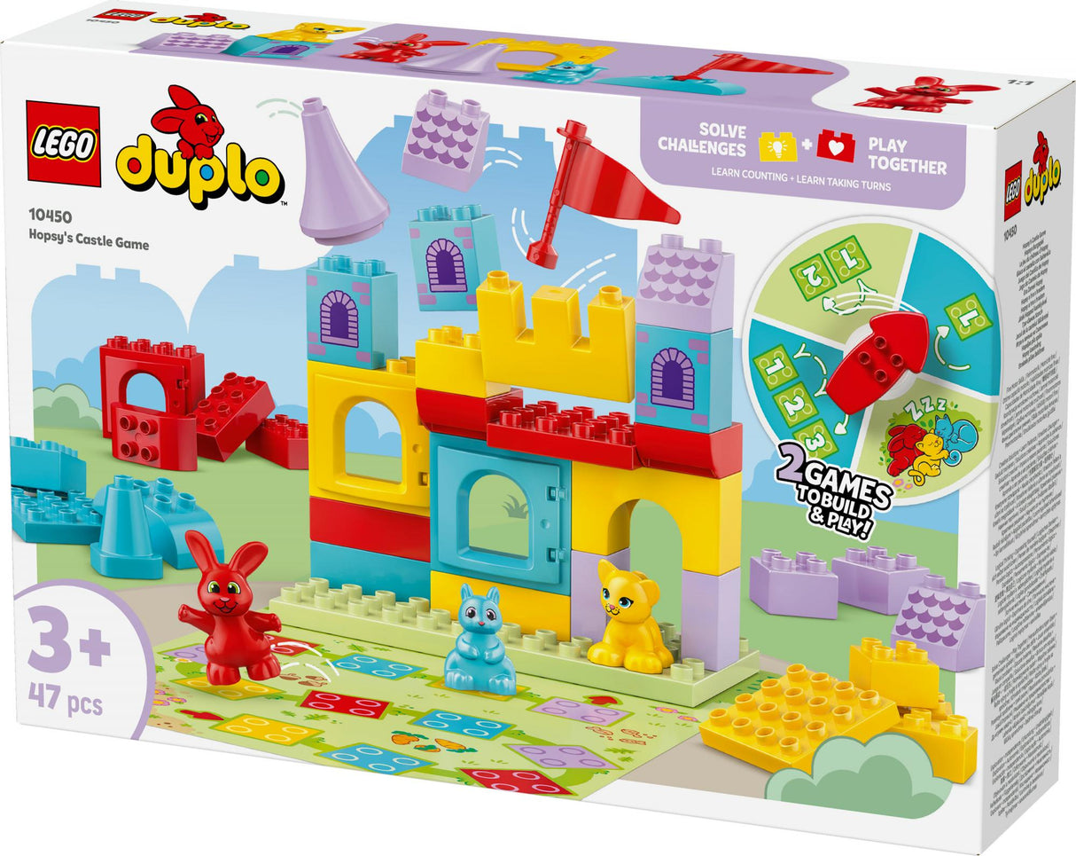 LEGO 10450 DUPLO Hopsy's Castle Game, construction toy LEGO