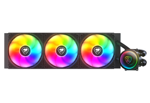 COUGAR Poseidon Elite 360, ARGB, sort AIO-vandkøler – produktvisning