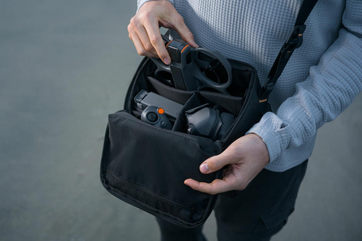 DJI - Avata 2 Carry More Backpack - Spacious & Durable Travel Companion DJI
