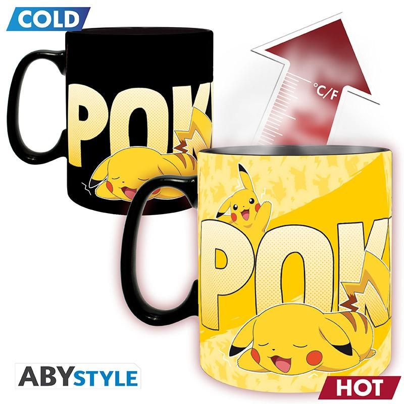 Pokemon Mug Heat Change - Pikachu - 460 ml Abysse