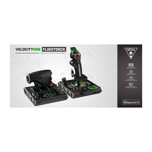 Turtle Beach VelocityOne Flightdeck – HOTAS til PC – Emballagens front