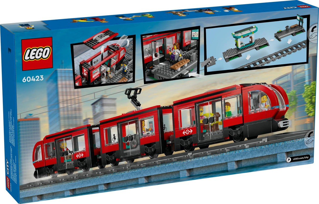 LEGO 60423 City Tram with Stop LEGO