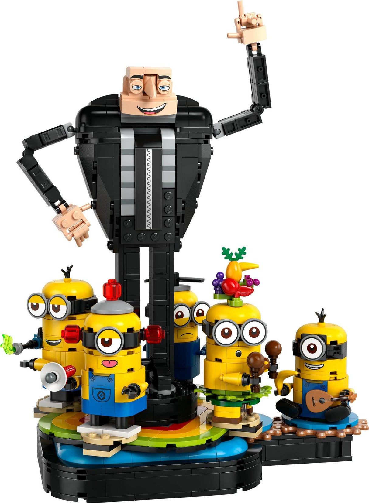 LEGO 75582 Minions Gru and the Minions made of LEGO bricks LEGO