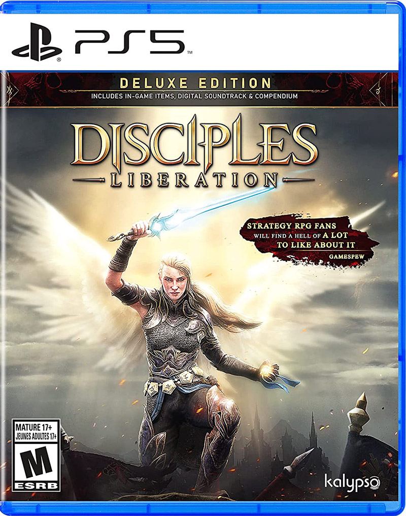 Disciples: Liberation – Deluxe Edition til PlayStation 5 (Import) – spilomslag
