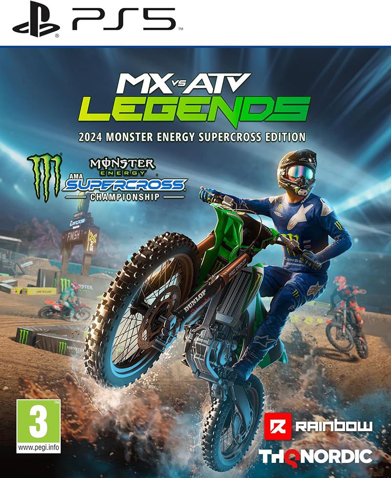 MX vs ATV Legends - 2024 (Monster Energy Supercross Edition) – PlayStation 5 – spilomslag
