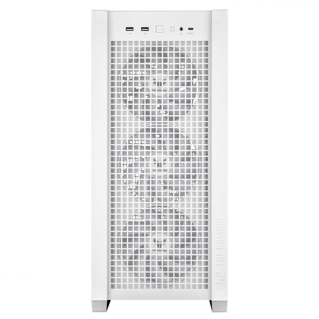 ASUS TUF Gaming GT302 TG ARGB ATX midi-tower - White ASUS