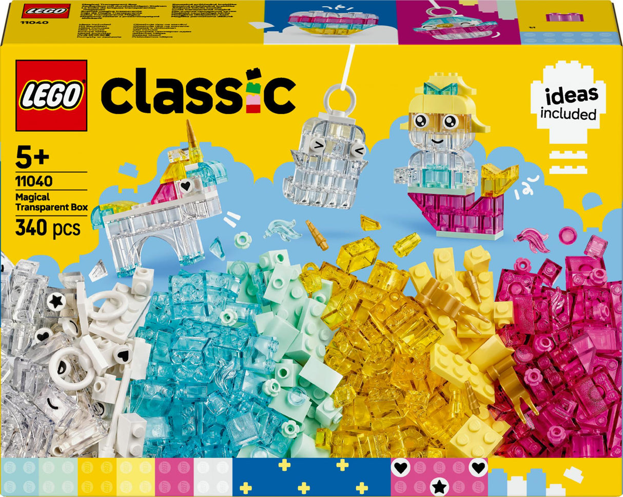 LEGO 11040 Classic magic box with transparent bricks LEGO