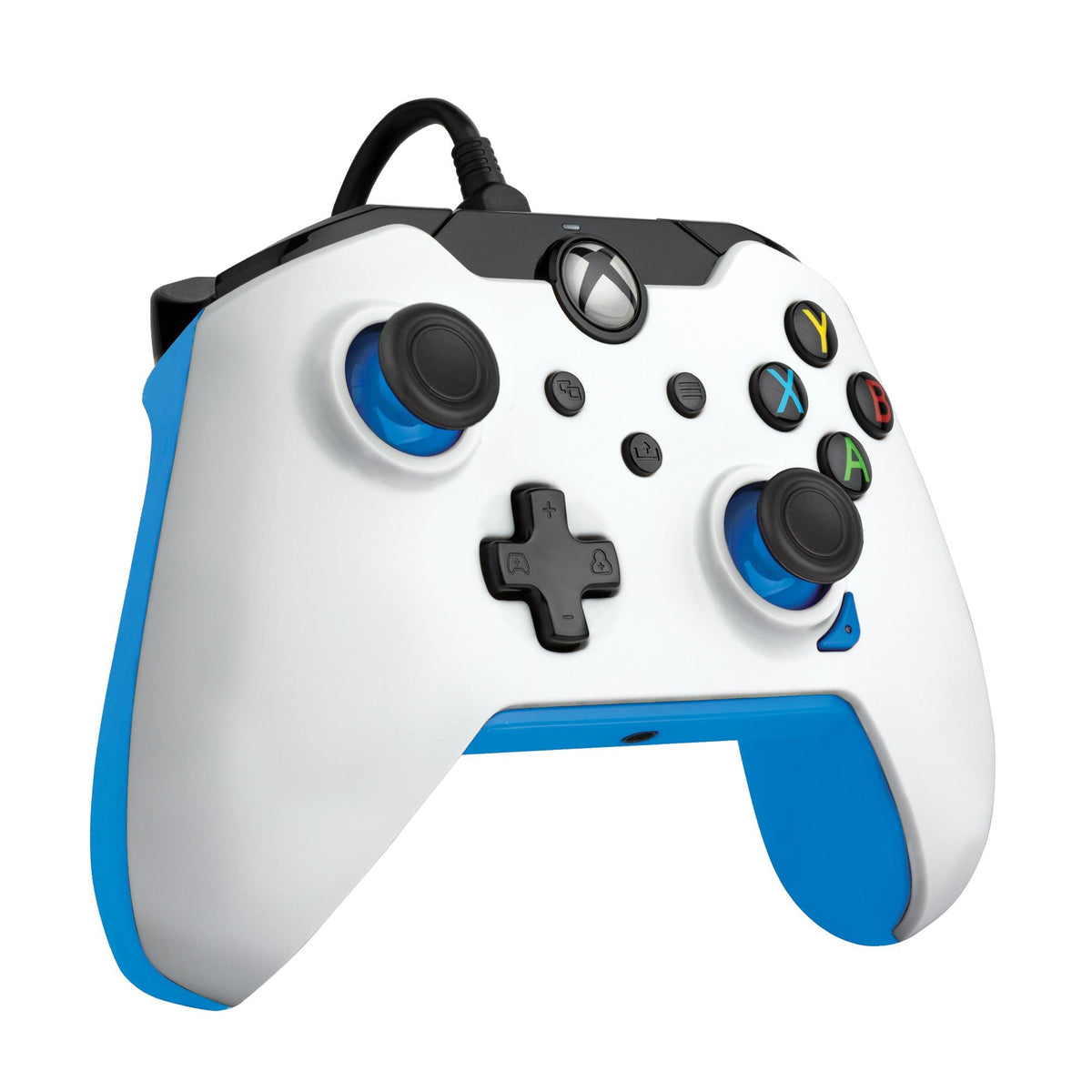 PDP Wired Controller Xbox Series X White - Ion (Blue) PDP