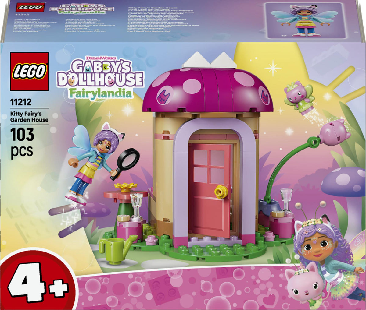 LEGO - Gabby's Dollhouse - Kitty Fairy's Garden House (11212) LEGO