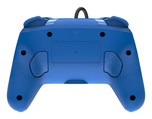 Turtle Beach Afterglow Wave Wired – Switch-controller, blå – Bagside med ekstra knapper
