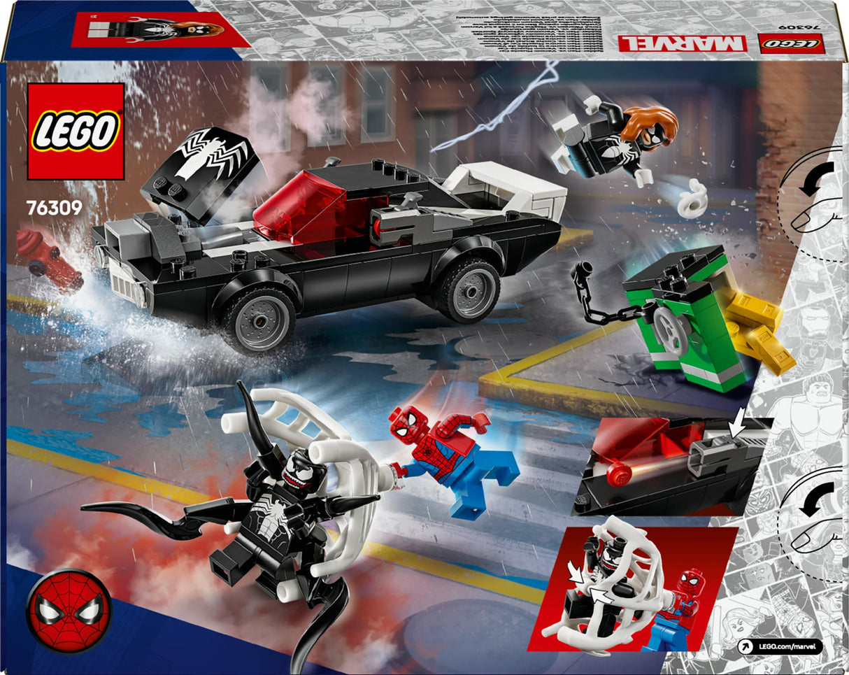 LEGO 76309 Marvel Super Heroes Spider-Man vs. Venom Muscle Car LEGO