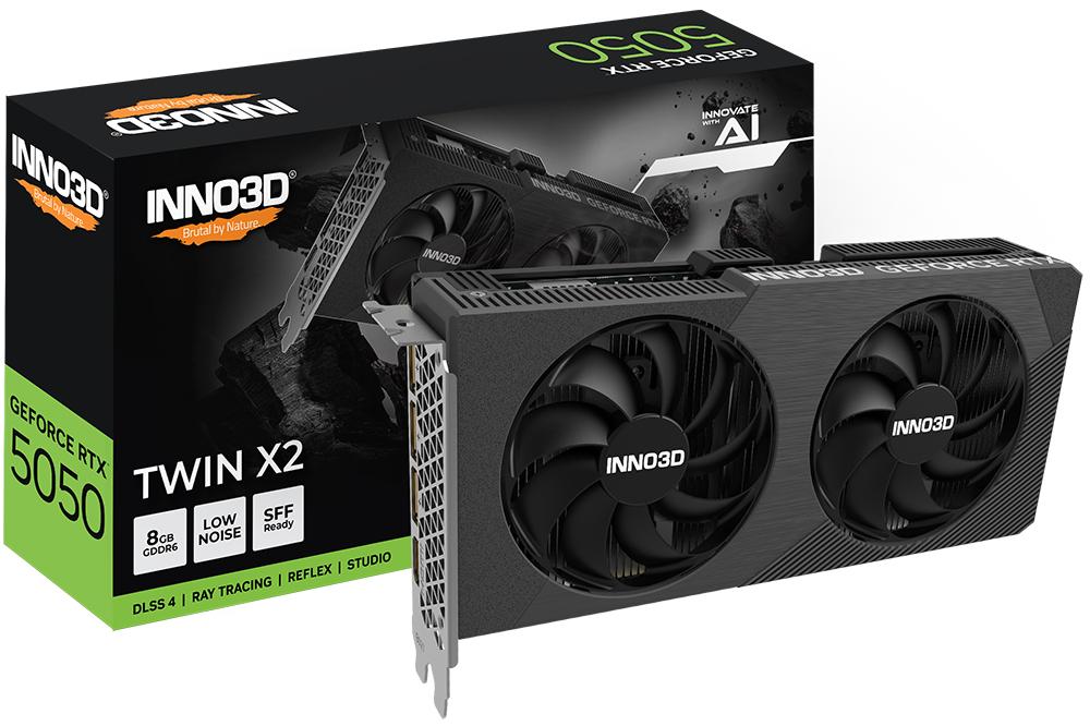Inno3D Geforce RTX 5050 Twin X2 8GB InnoVISION Multimedia Technologies