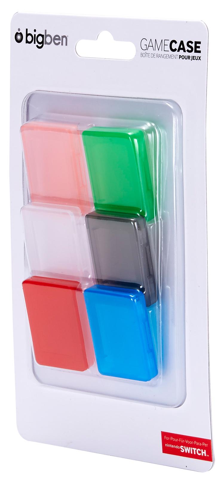 Bigben Game Case Set Black 6 Pieces Nacon