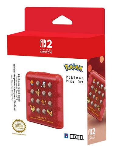 HORI - 24-Game Card Case - Pokémon Pixel Red
