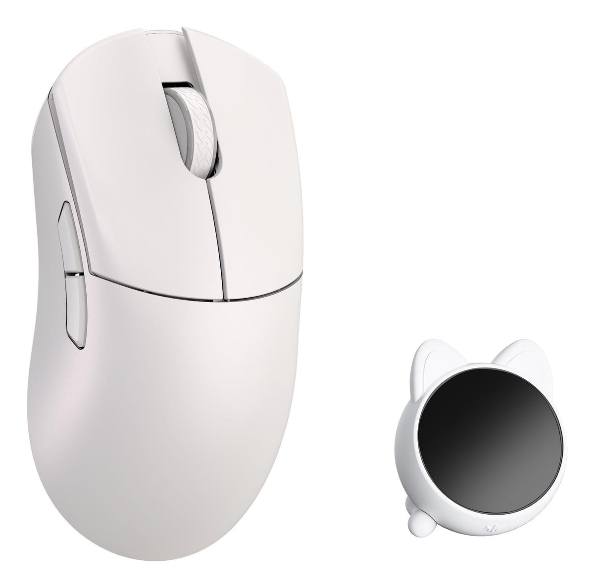 WLMouse Huan - White (Omron Optical) Wireless 8K Magnesium Mouse Jiangxi Deva Electronic Industry Co., Ltd. Company (WLMouse)