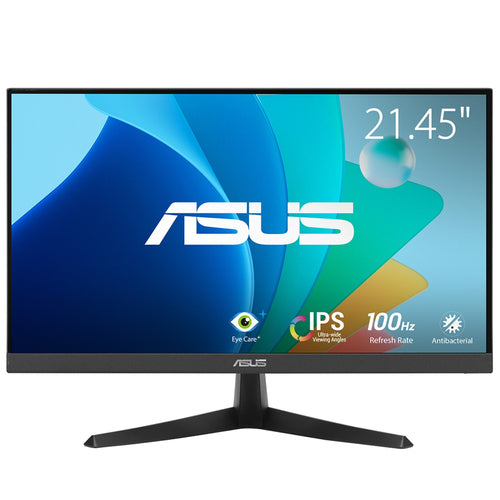 ASUS VY229HF – front med produktfunktioner