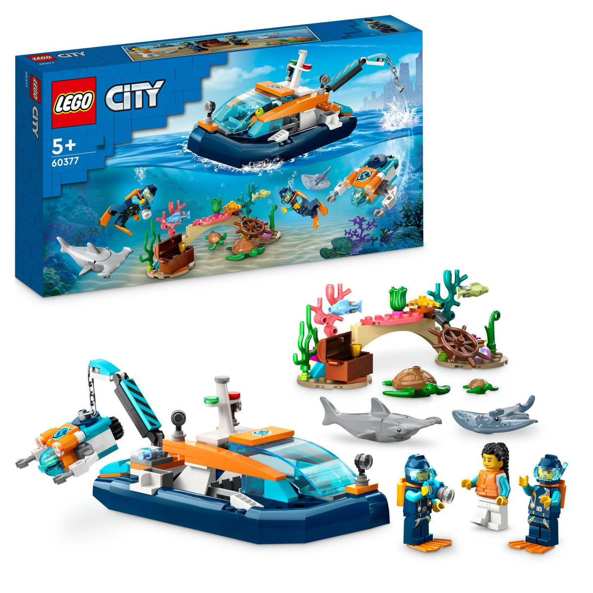 LEGO City - Explorer Diving Boat (60377) LEGO