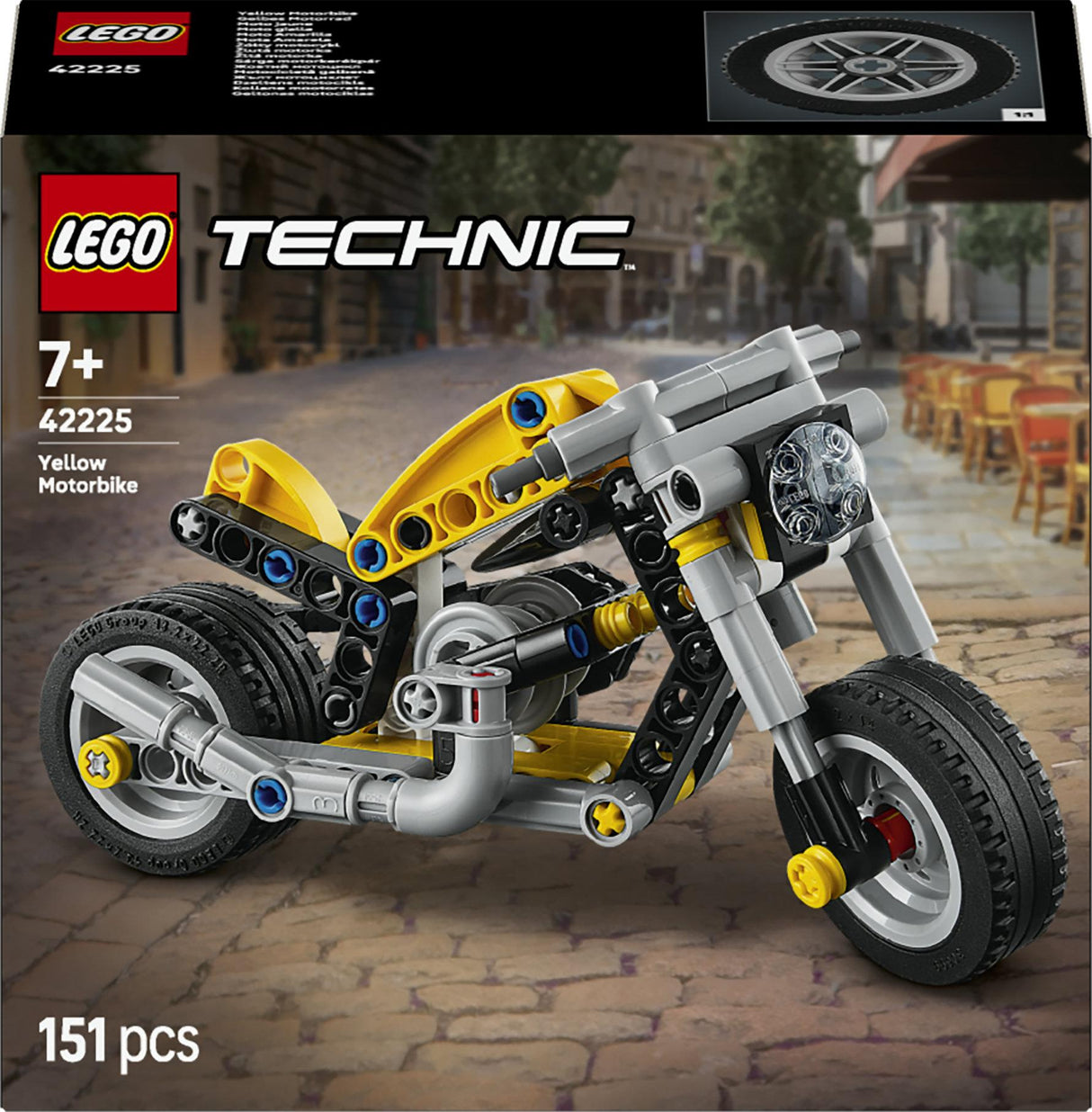LEGO - Technic - Yellow Motorbike (42225) LEGO
