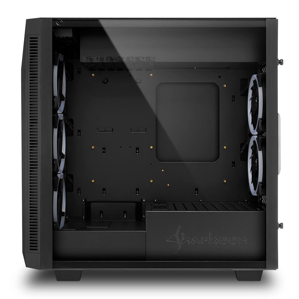 Sharkoon REV200, tower case (black, tempered glass) Sharkoon