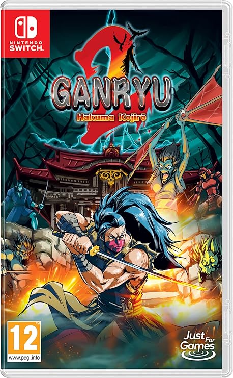 Ganryu 2: Hakuma Kojiro – Nintendo Switch – forside