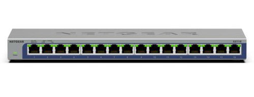 NETGEAR GS116 Gigabit-switch – 16 porte – produktbillede