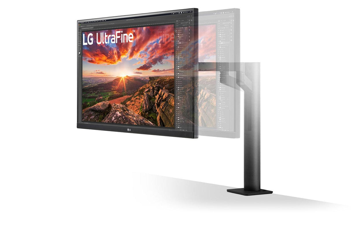 LG UltraFine Ergo 27UN880P-B 27 3840 x 2160 (4K) HDMI DisplayPort USB-C 60Hz Forlæng Træk tilbage Dockingskærm LG Electronics