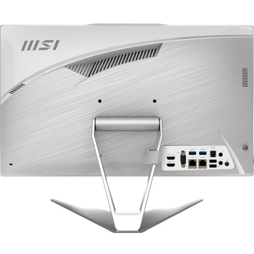 MSI Pro AP222T 14MA-605EU – hvid bagside med fod