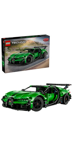 LEGO Technic 42241 – Grøn Bugatti Chiron Pur Sport – produktdetalje eller byggeeksempel 13