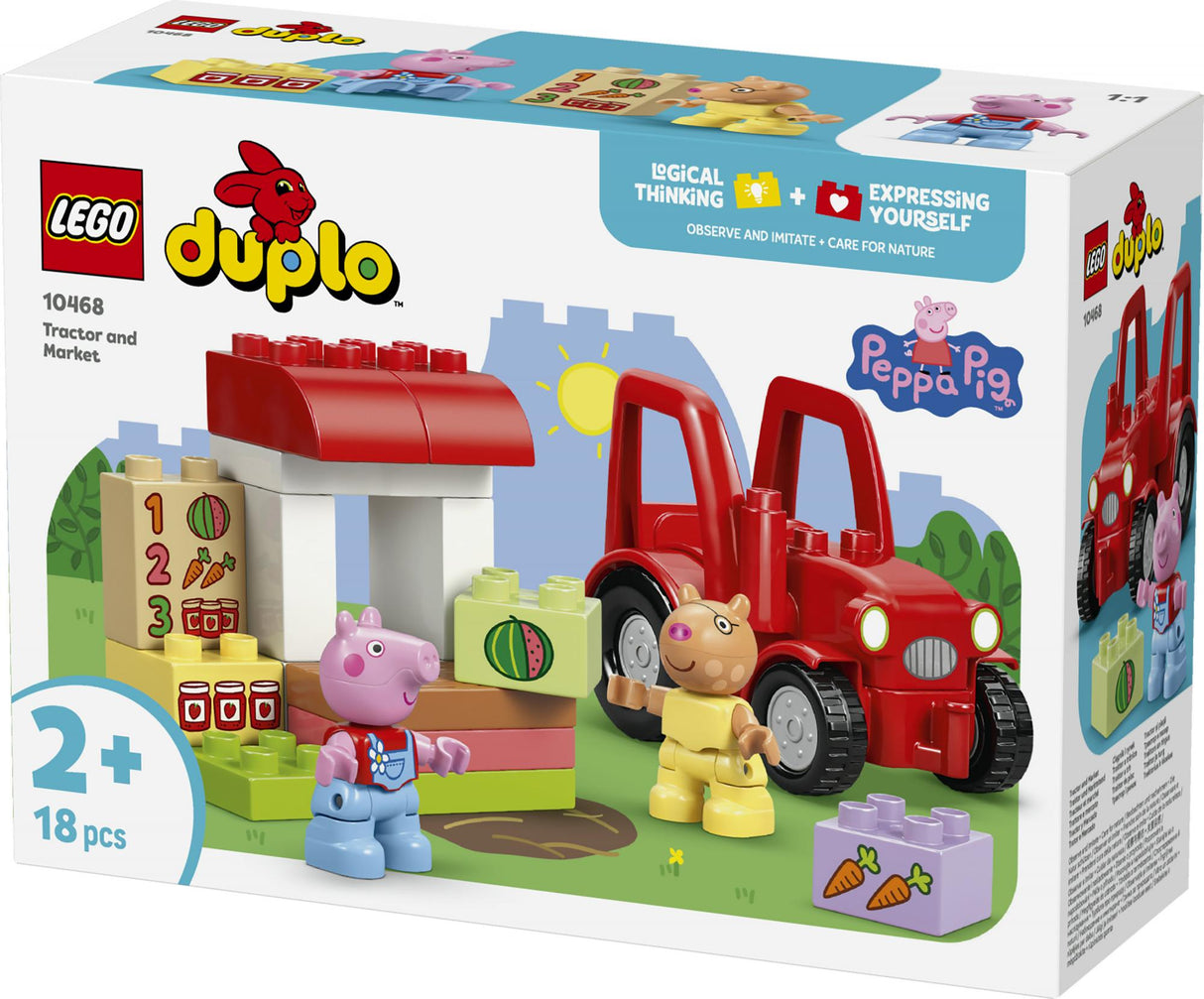 LEGO - DUPLO Peppa Pig - Tractor and Market (10468) LEGO