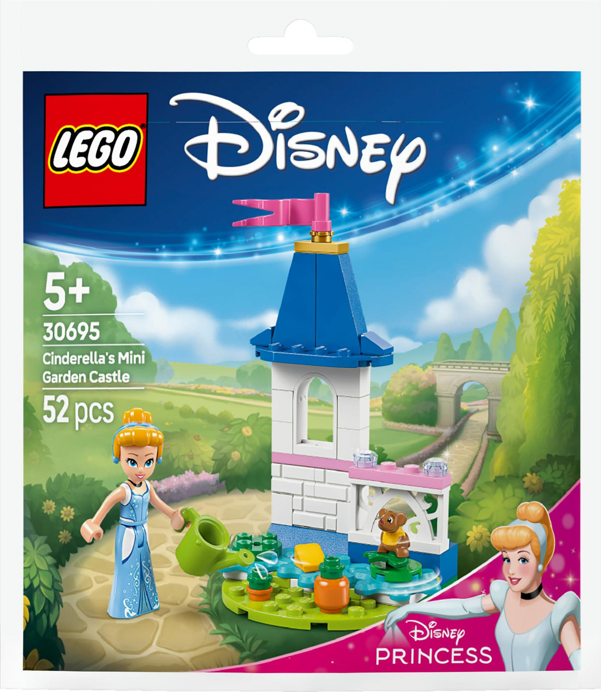 LEGO 30695 Disney Princess Cinderella's Mini Garden Castle LEGO