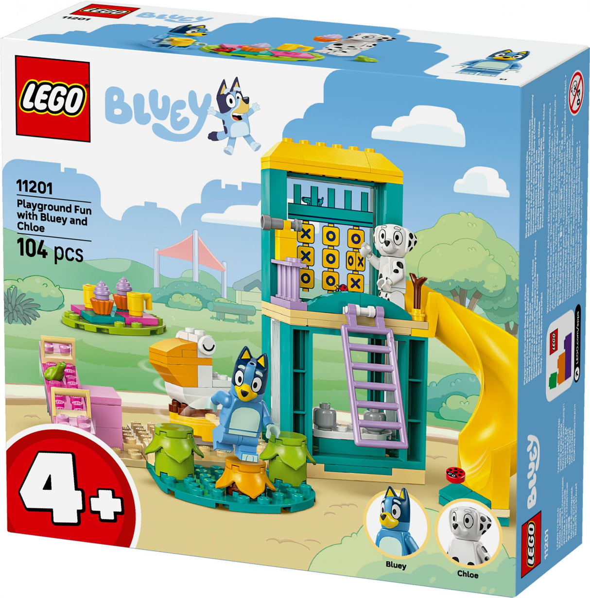 LEGO - Bluey - Playground Fun with Bluey and Chloe (11201) LEGO
