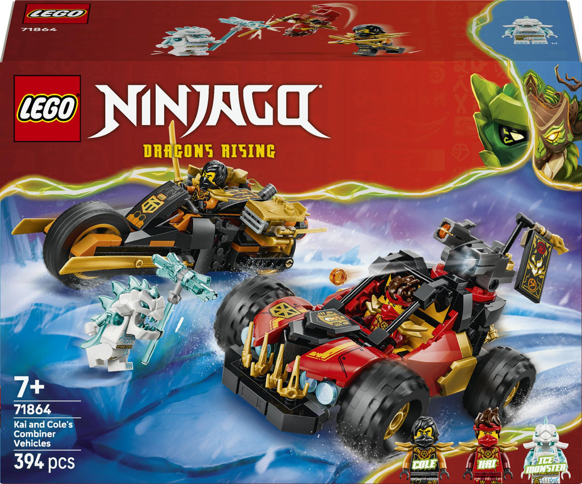LEGO - Ninjago - Kai and Cole's Combiner Vehicles (71864) LEGO