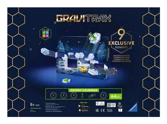 Ravensburger GraviTrax julekalender – 64 dele – produktbillede 3