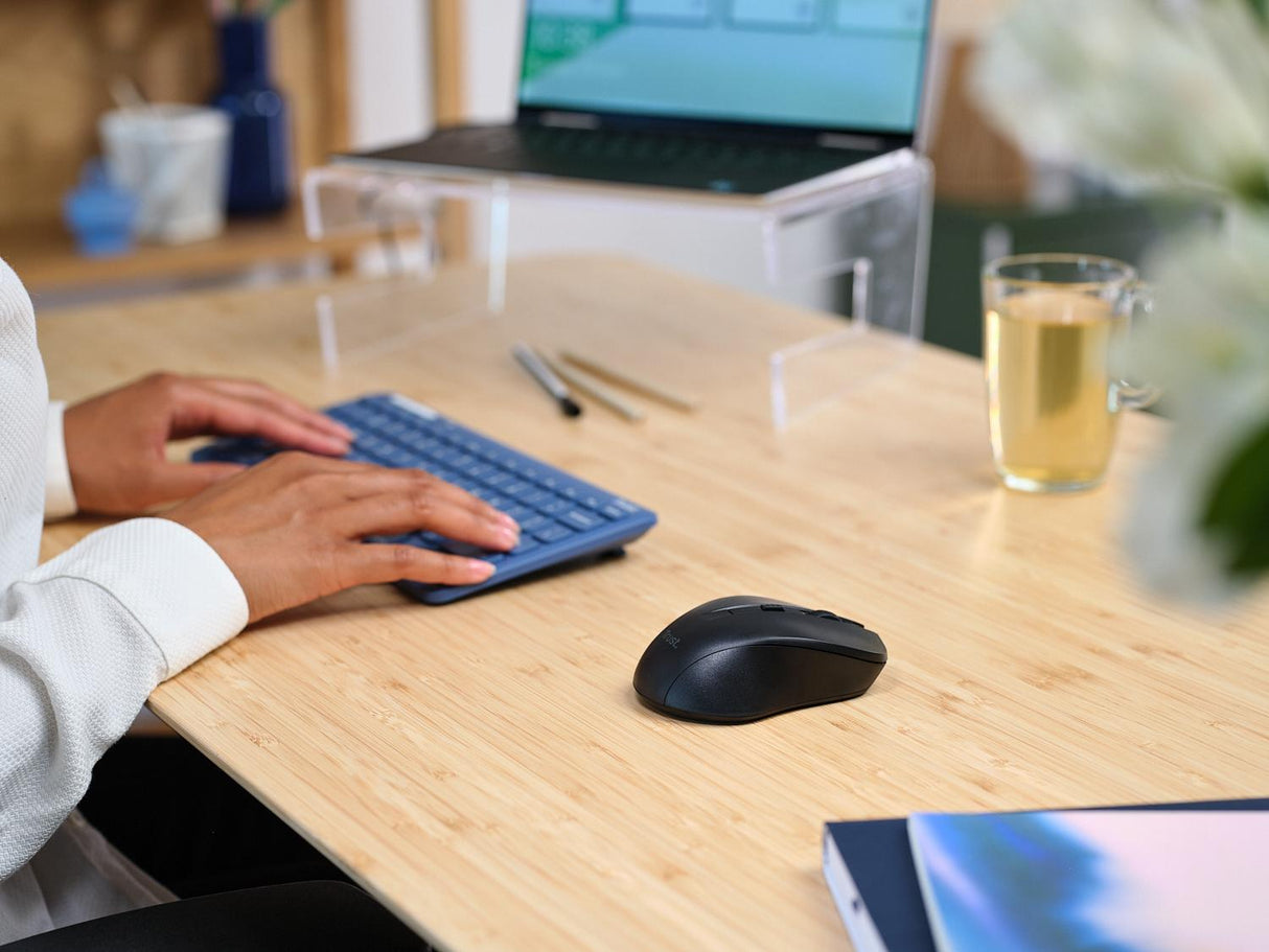 TRUST MYDO SILENT TRÅDLØS MUS - SORT